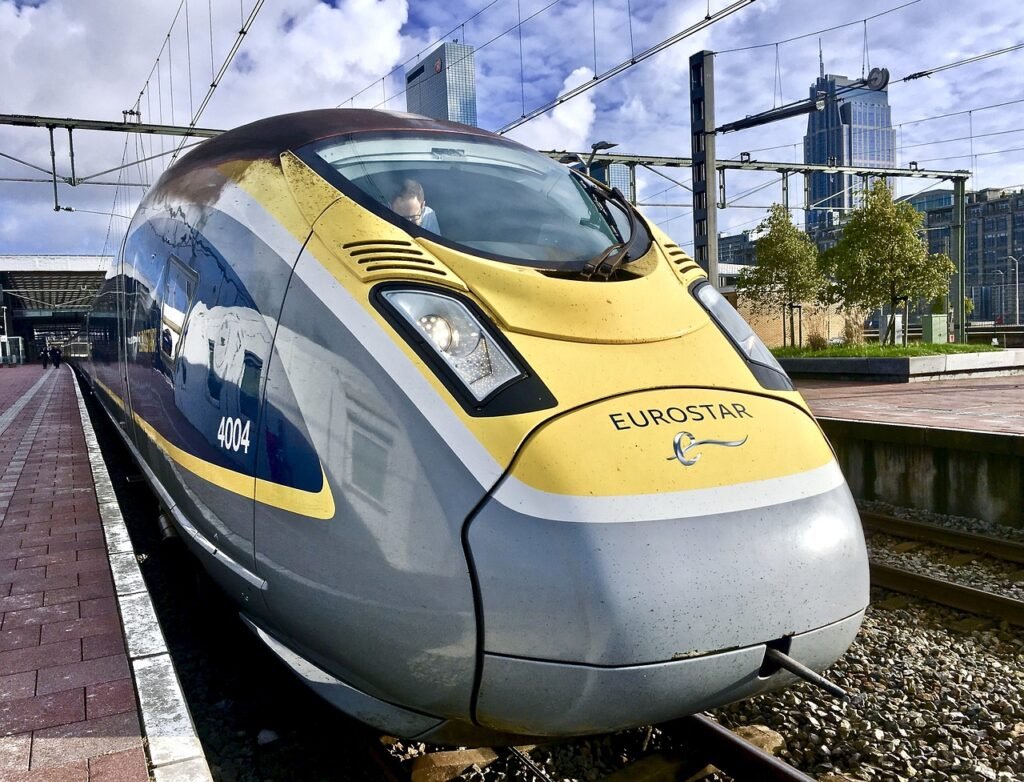 The Eurostar train