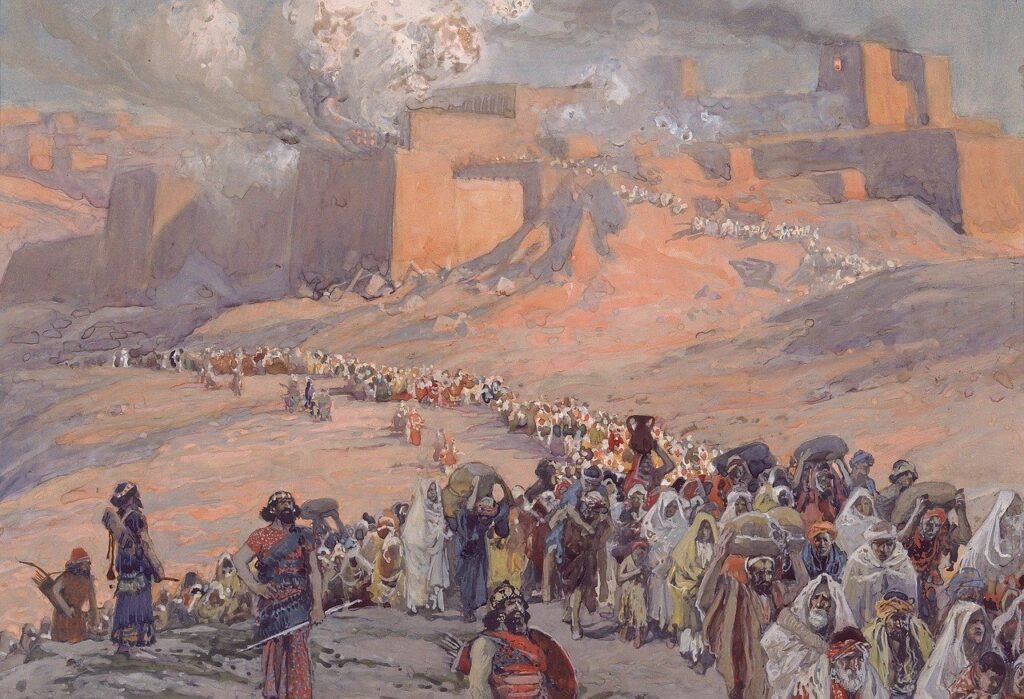 depiction of Babylon after its conquest by Cyrus the Great