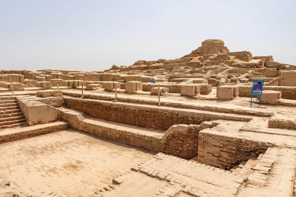 Ruins in Mohenjo-Daro, Pakistan Ruins in Mohenjo-Daro, Pakistan