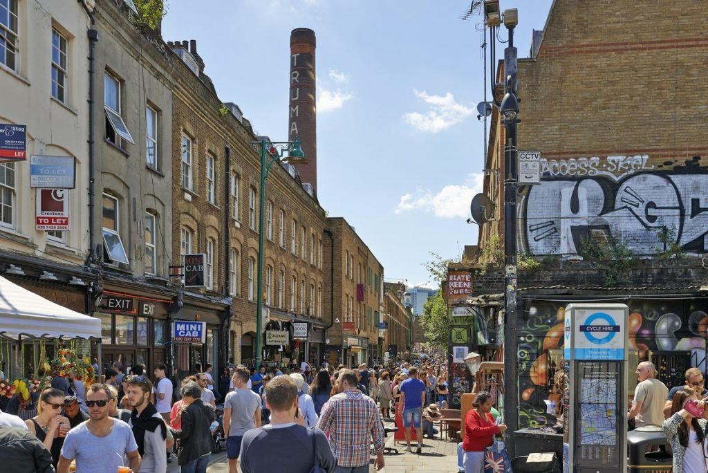 Brick Lane and Shoreditch