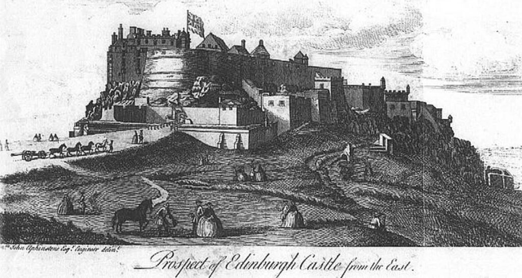 Edinburgh Castle in 11th century