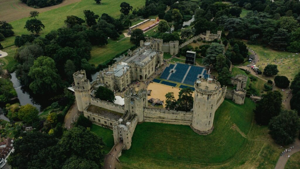 Warwick Castle Medieval castle in Warwick England