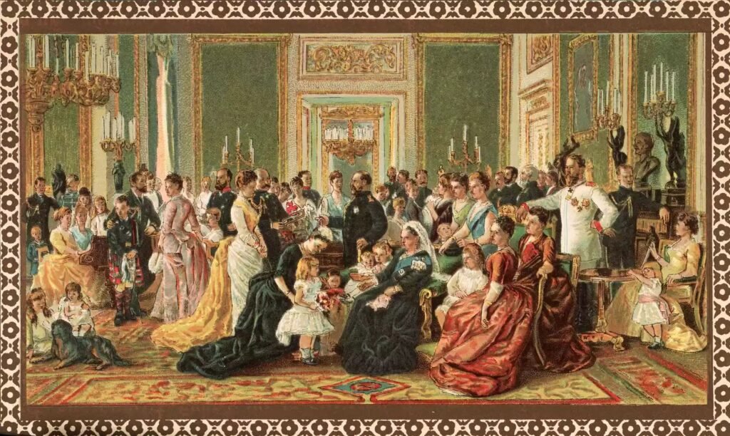 Warwick Castle in the victorian era